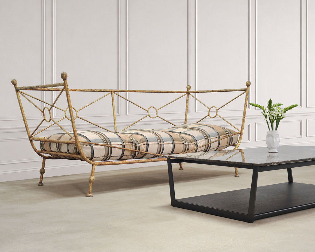 Camerich Element Marble and Steel Coffee Cocktail Table 4 Ft