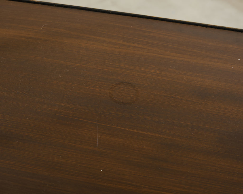 Pair Italian Regency Faux Bamboo Iron Etagere Shelves