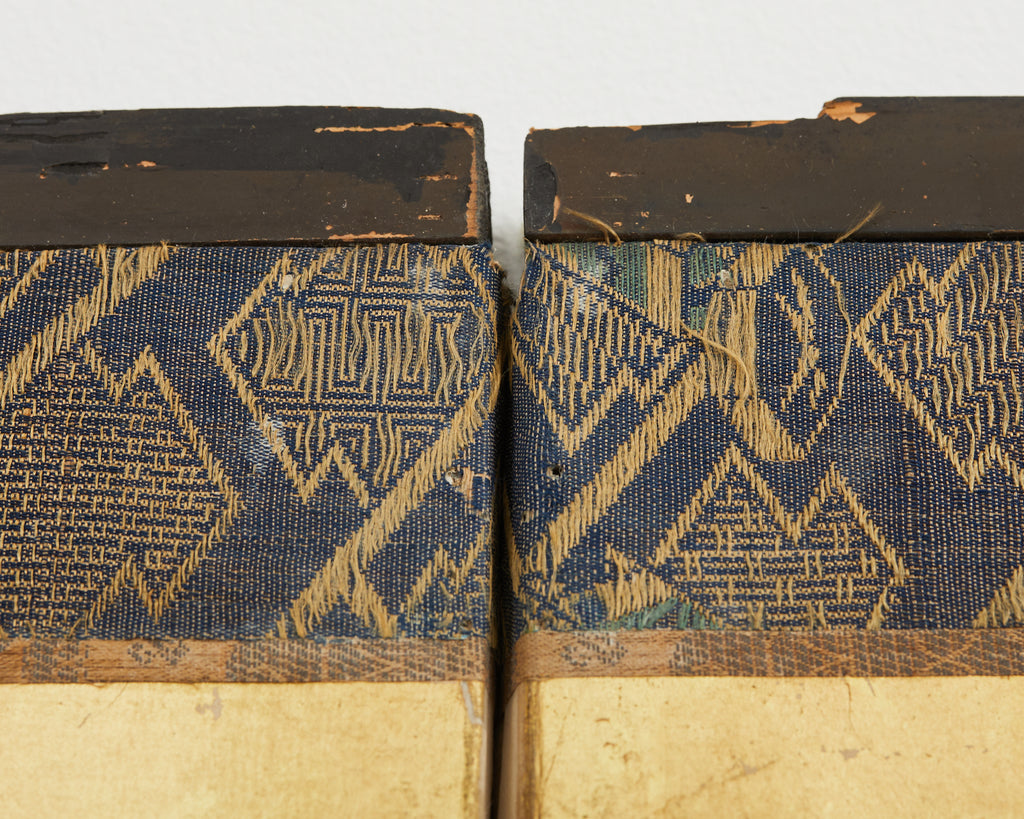 Japanese Edo Six Panel Screen Merrymaking in the Chinese Countryside