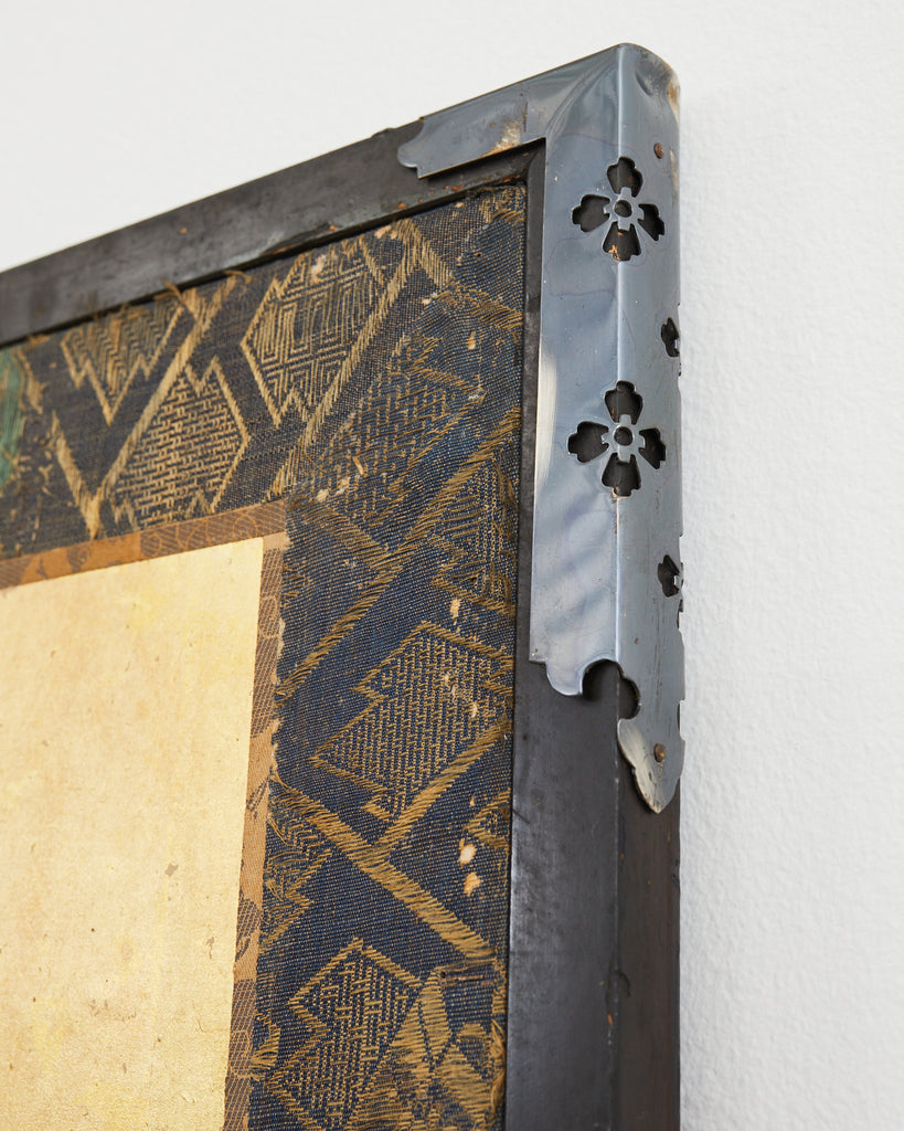 Japanese Edo Six Panel Screen Merrymaking in the Chinese Countryside