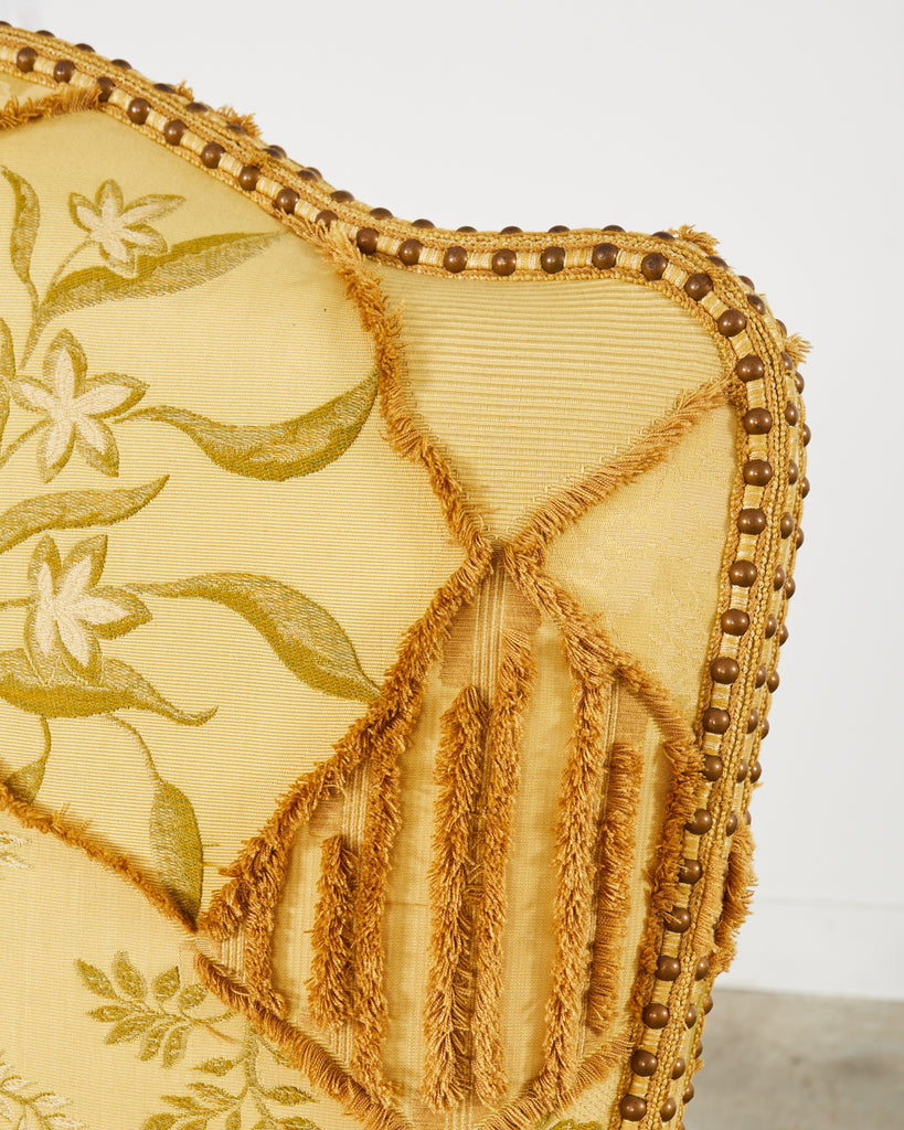 Hendrix Allardyce Italian Baroque Style Gilt Throne Chair