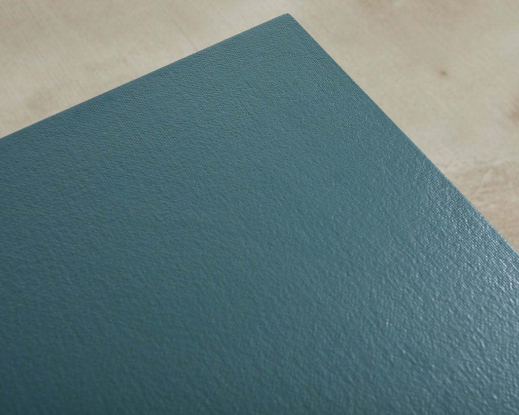 Monumental Lacquered Grasscloth Parsons Console Table 9 Ft.