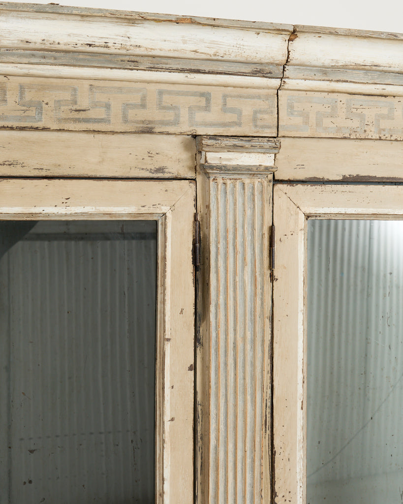 19th Century French Neoclassical Style Painted Bookcase