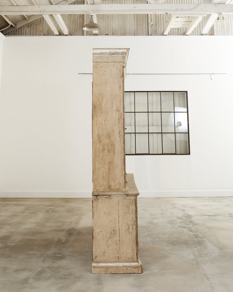 19th Century French Neoclassical Style Painted Bookcase