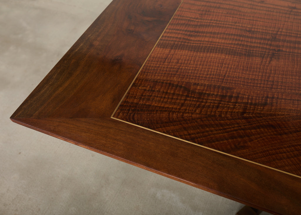 Maison Ramsay Neoclassical Style Bronze Dining Table 10 Ft