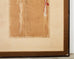 Japanese Edo Two Panel Screen Birds of Prey Hawks
