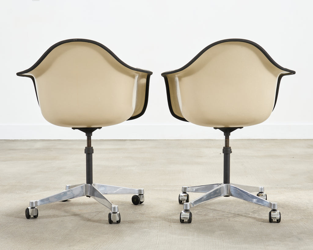 Pair of Mid-Century Charles Eames for Herman Miller Office Chairs