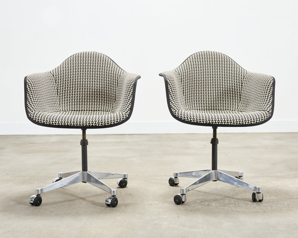 Pair of Mid-Century Charles Eames for Herman Miller Office Chairs