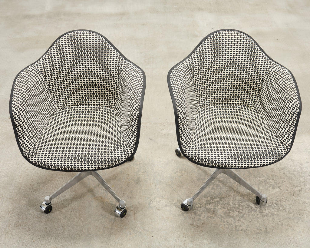 Pair of Mid-Century Charles Eames for Herman Miller Office Chairs