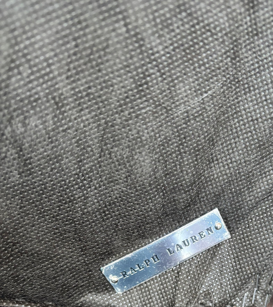 Set of Ten Ralph Lauren Noble Estate Leather Dining Chairs