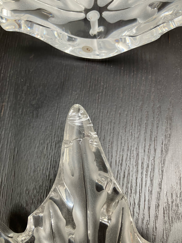 Lalique Champs Élysees 2 Tier Twelve Leaf Chandelier