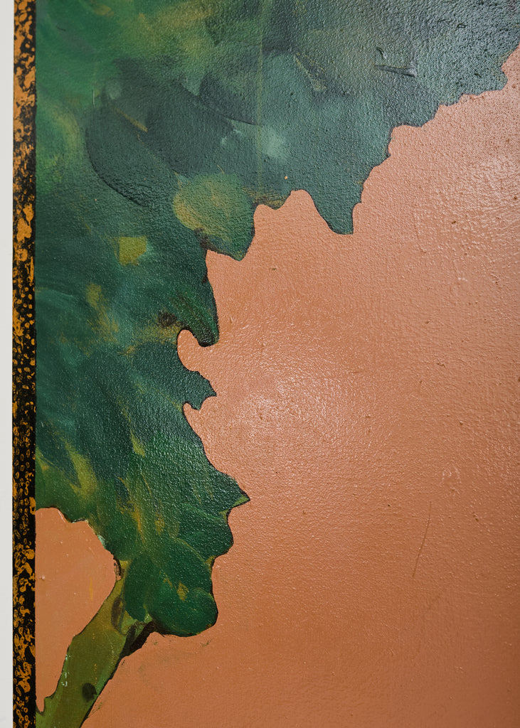 Ira Yeager Country French Farmer with Animals 8 Ft.