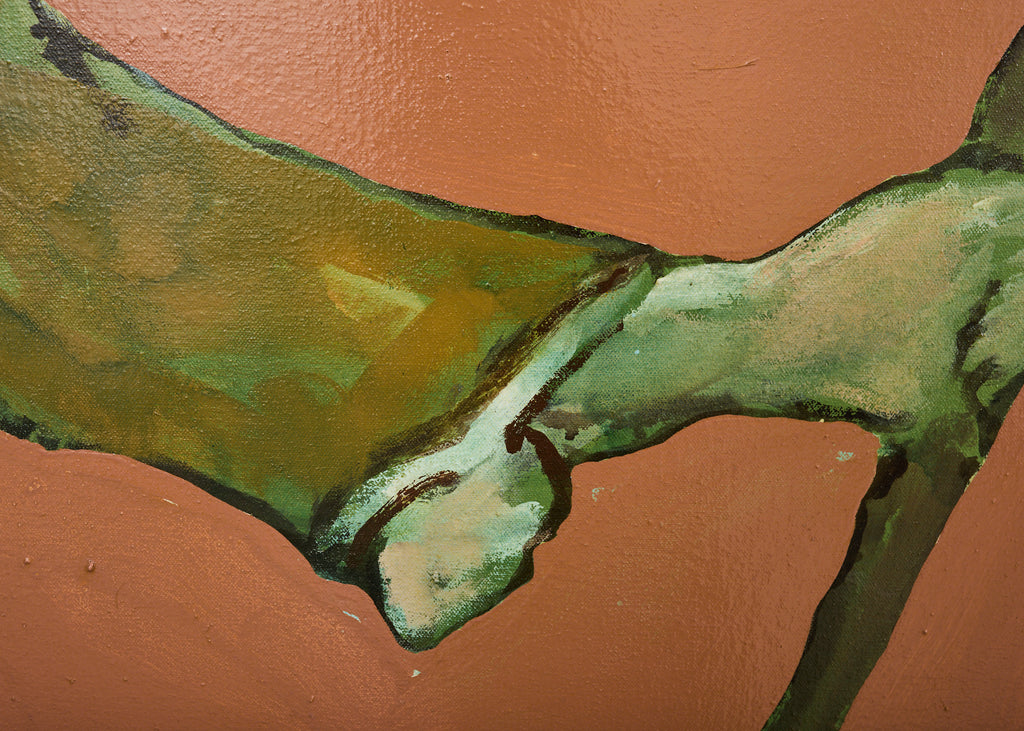 Ira Yeager Country French Farmer with Animals 8 Ft.