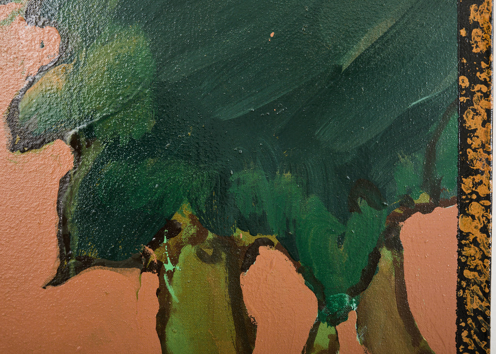 Ira Yeager Country French Farmer with Animals 8 Ft.