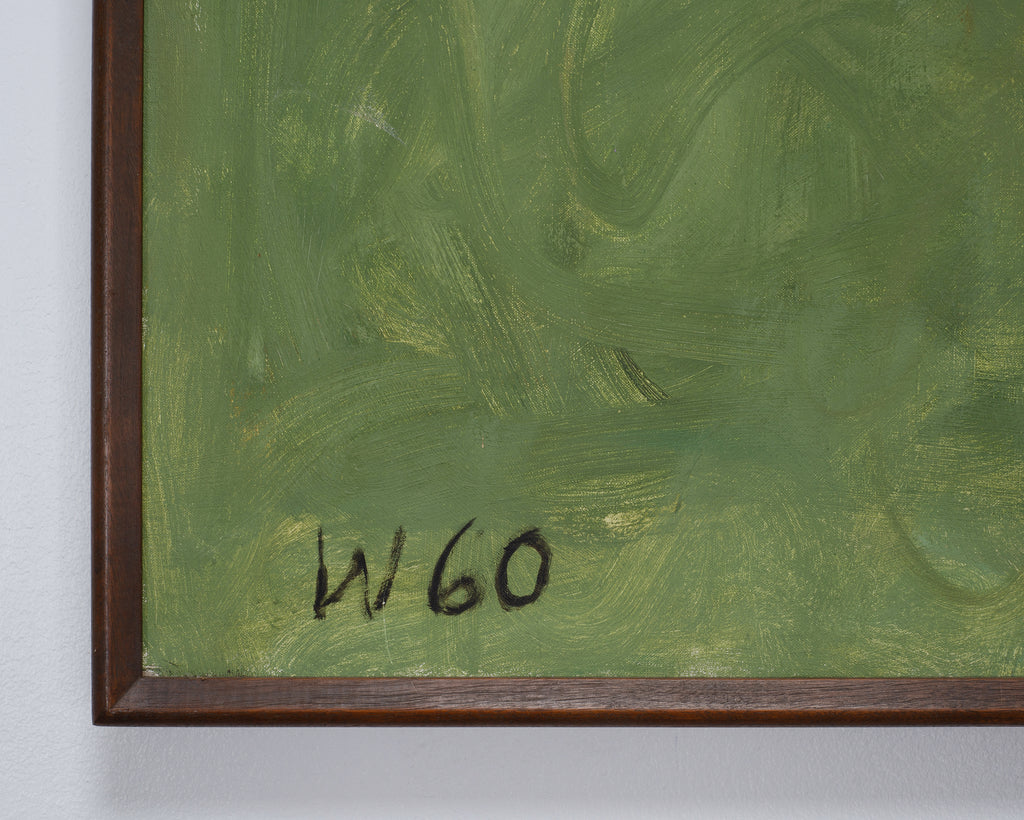 "Still Life with Flowers" Painting by Bryan Wilson 3 Ft. 1960