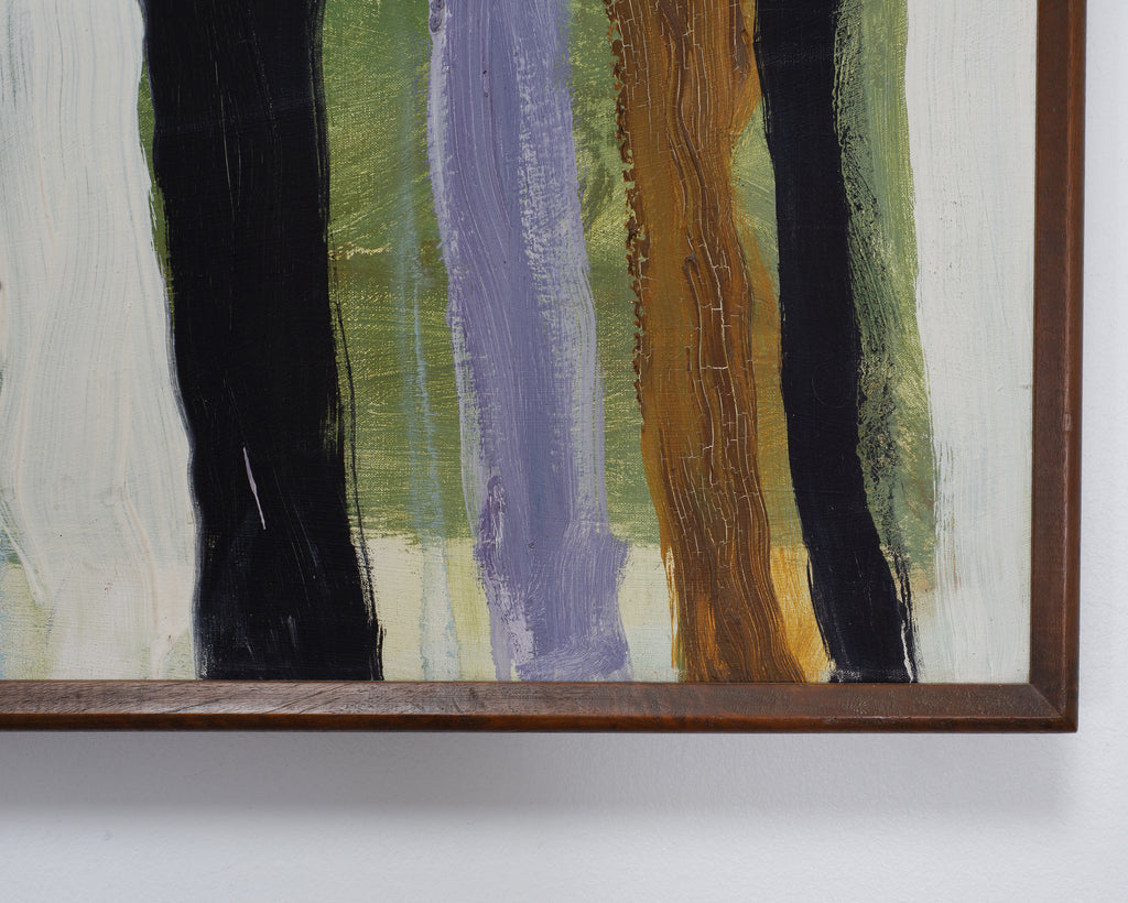 "Still Life with Flowers" Painting by Bryan Wilson 3 Ft. 1960