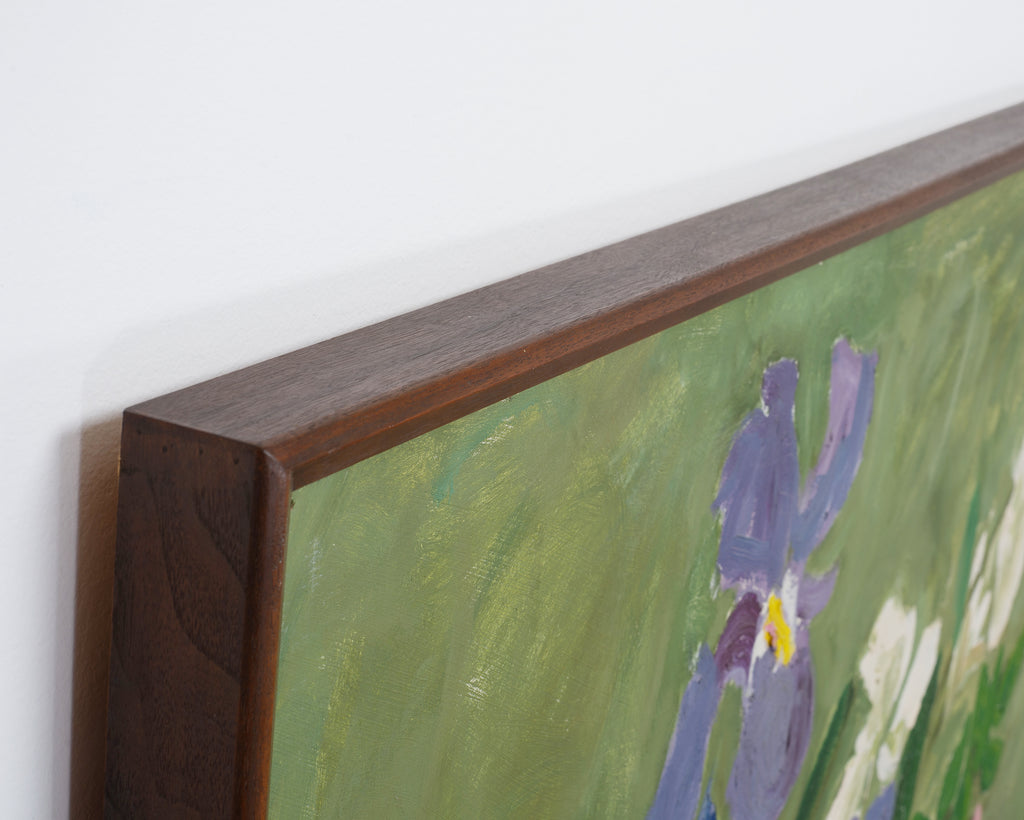 "Still Life with Flowers" Painting by Bryan Wilson 3 Ft. 1960