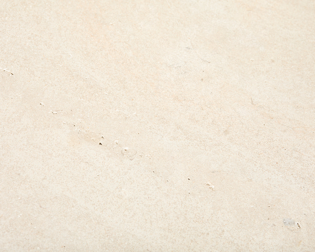 Sally Sirkin J. Robert Scott Travertine Snail Console Table