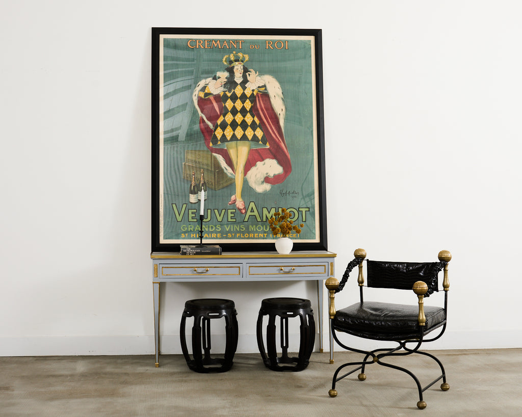 Leonetto Capiello Veuve Amiot Champagne King Print