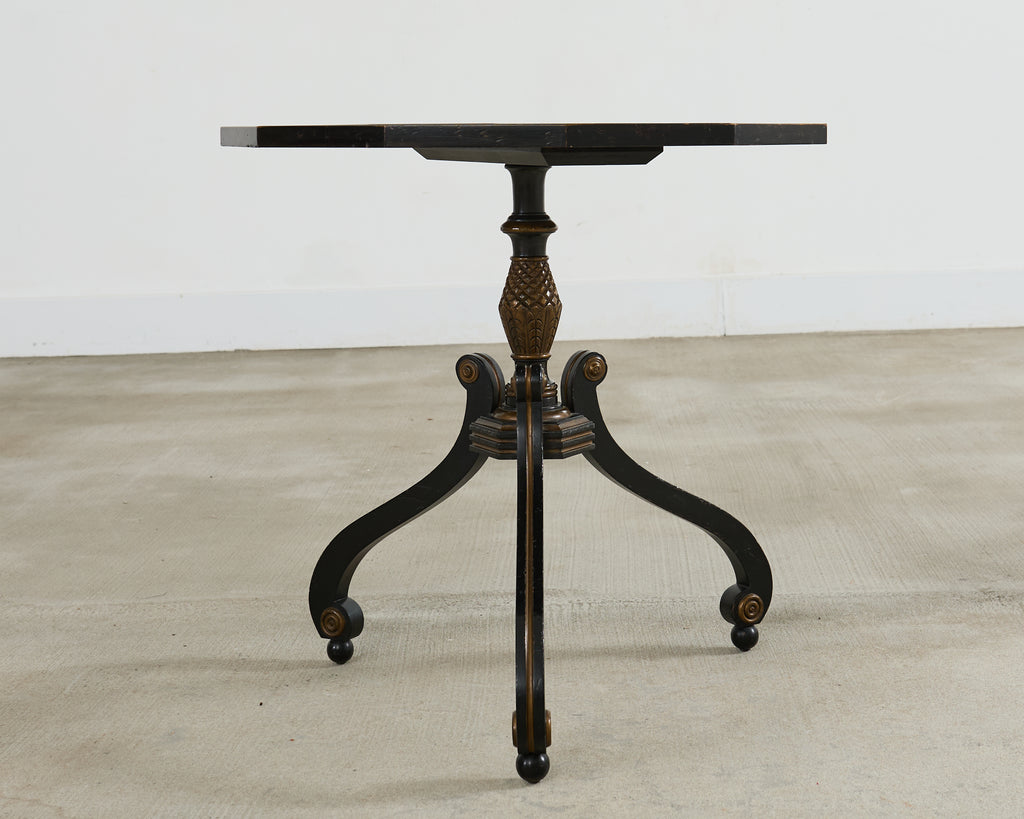 Signed Maison Jansen Neoclassical Style Gueridon Drink Table