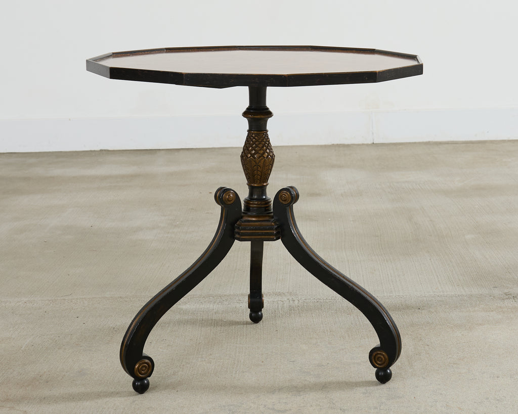 Signed Maison Jansen Neoclassical Style Gueridon Drink Table