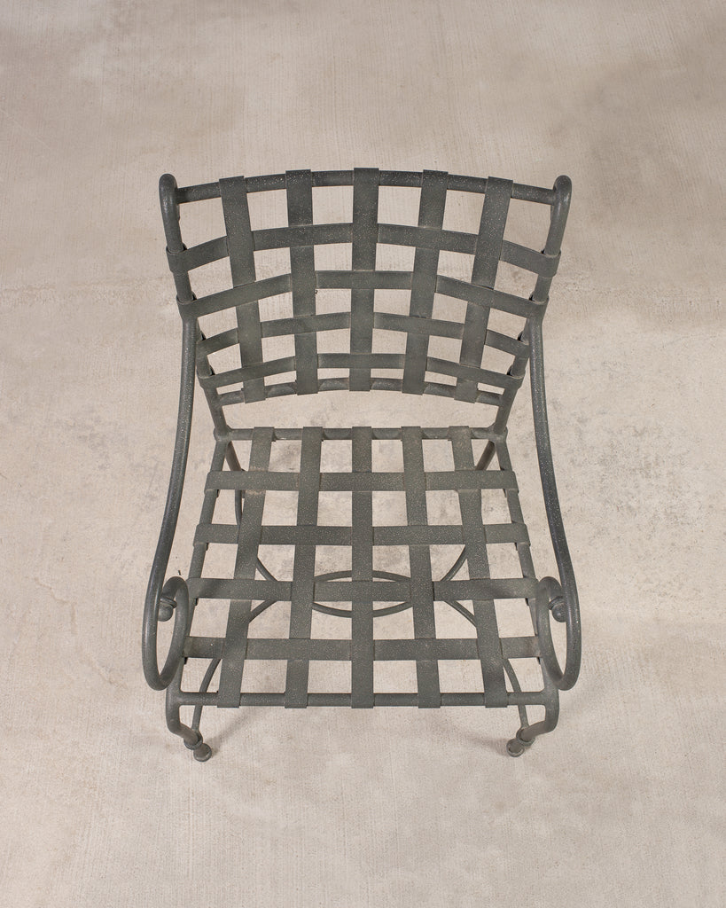 Labeled Brown Jordan Florentine Garden Set by Richard Frinier