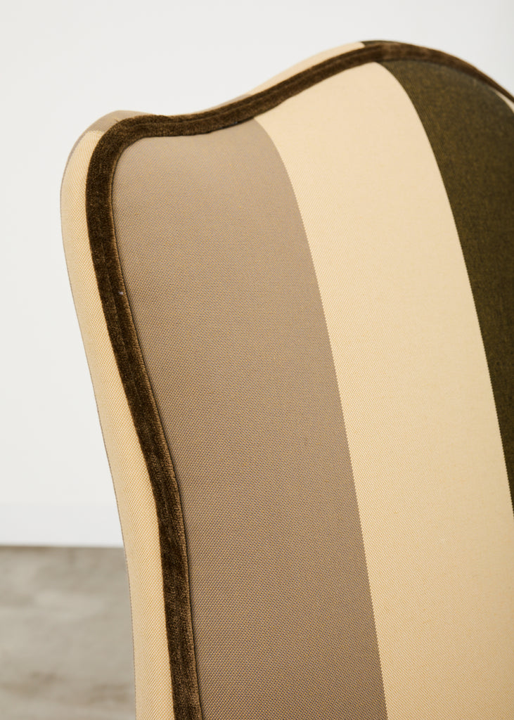 Pair of Louis XV French Provincial Style Fauteuil Armchairs by Kreiss