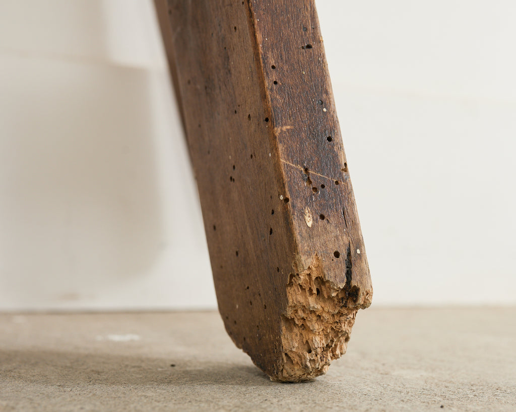 19th Century French Folding Library Step Ladder