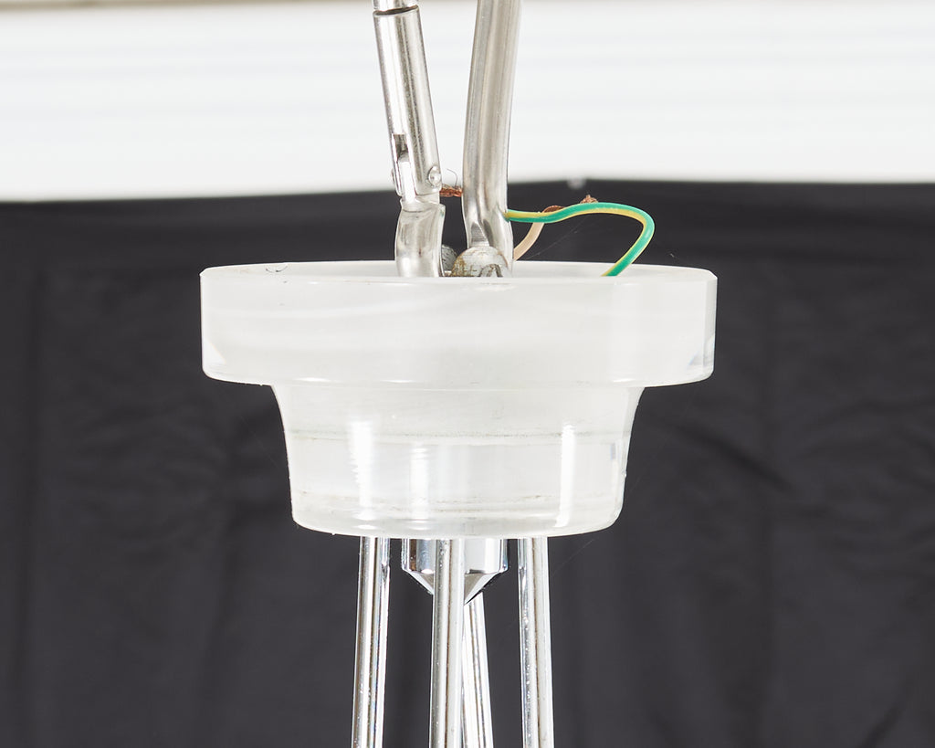 Lalique Champs Élysees 2 Tier Twelve Leaf Chandelier