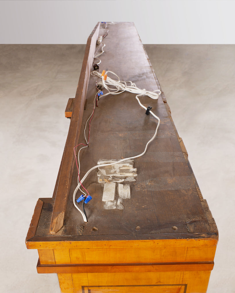 19th Century Austrian Biedermeier Fruitwood Bibliotheque Bookcase