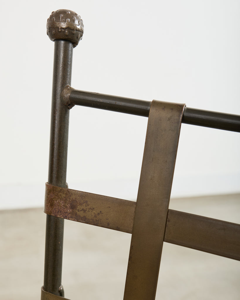 Set of Four Papperzini Style Amalfi Iron Garden Chairs