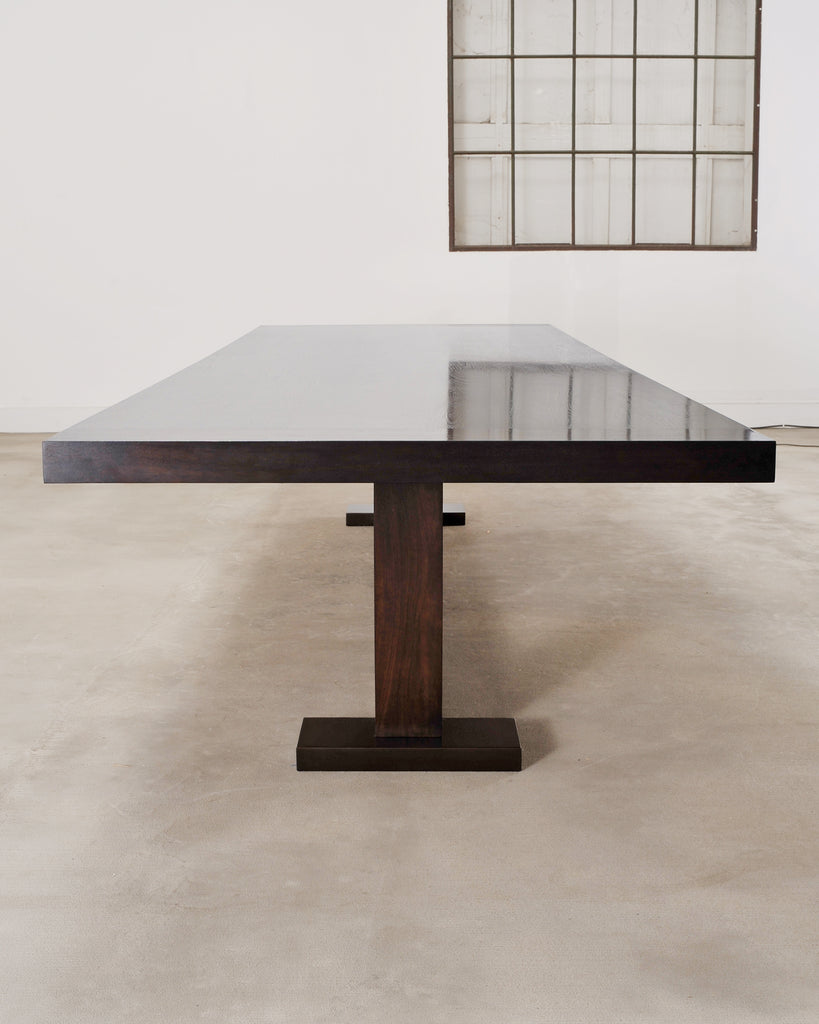 Ferrell + Mittman Art Deco Style Dining Table and 12 Chairs