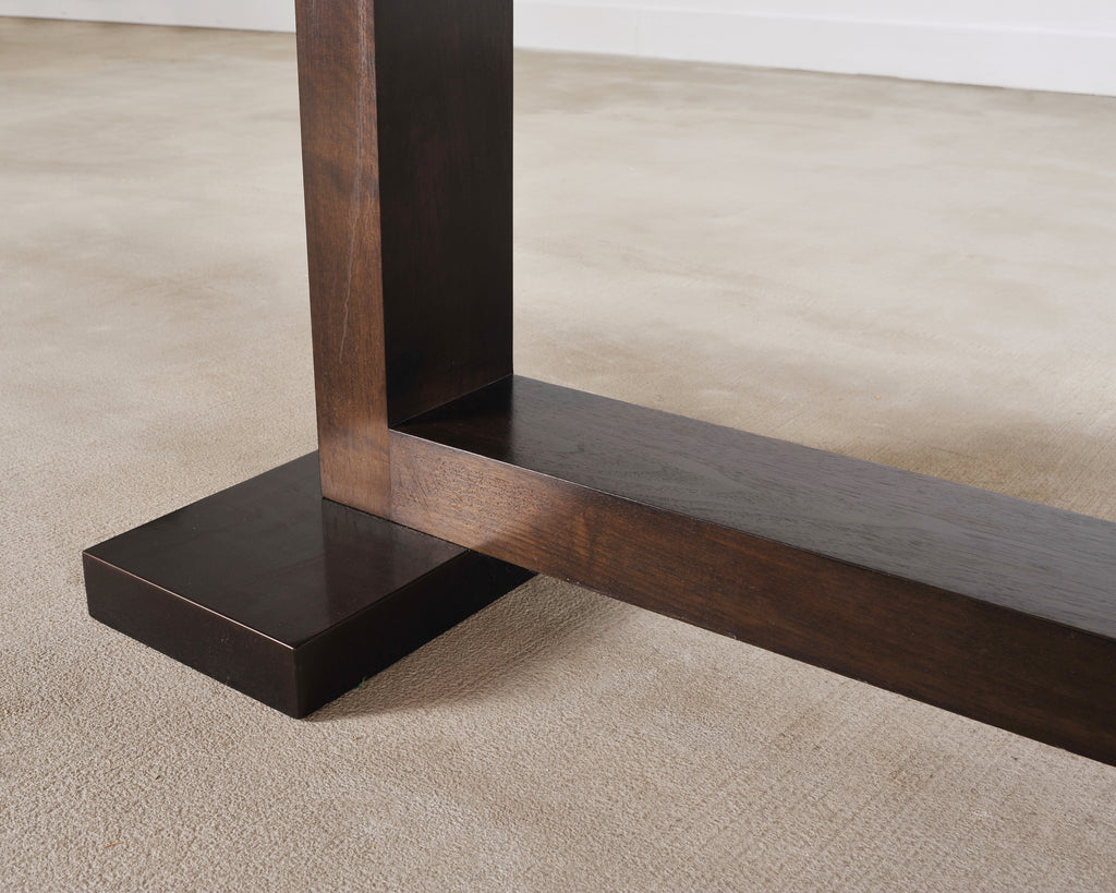 Monumental Ferrell+Mittman Modern Trestle Dining Table 13 Ft