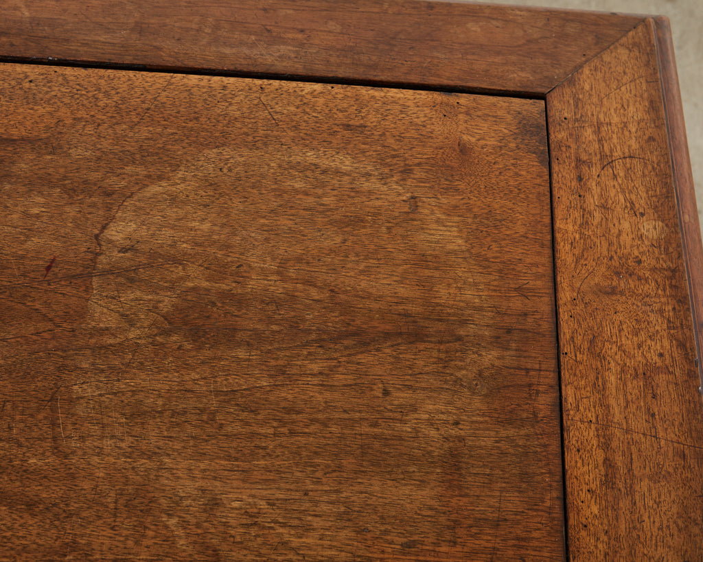 19th Century English William IV Fruitwood Writing Table or Desk