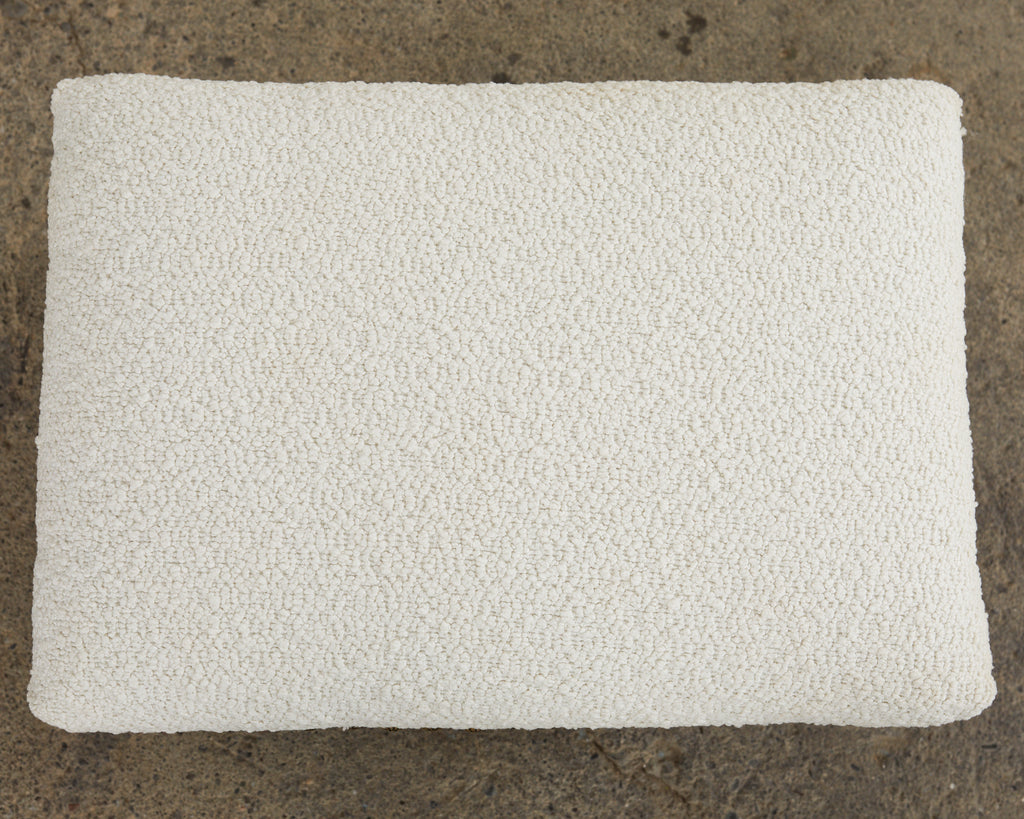 Dutch Louis XVI Style Diminutive Footstool with Boucle