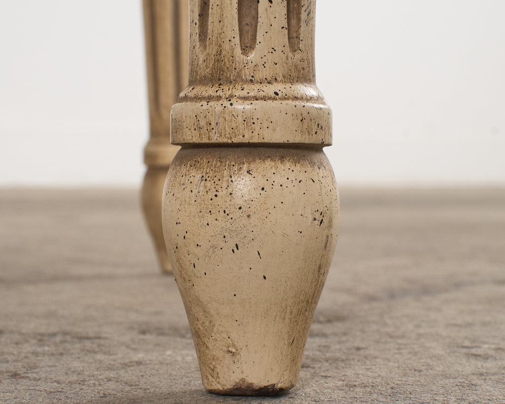 Set of Four Louis XVI Style Painted Dining Chairs