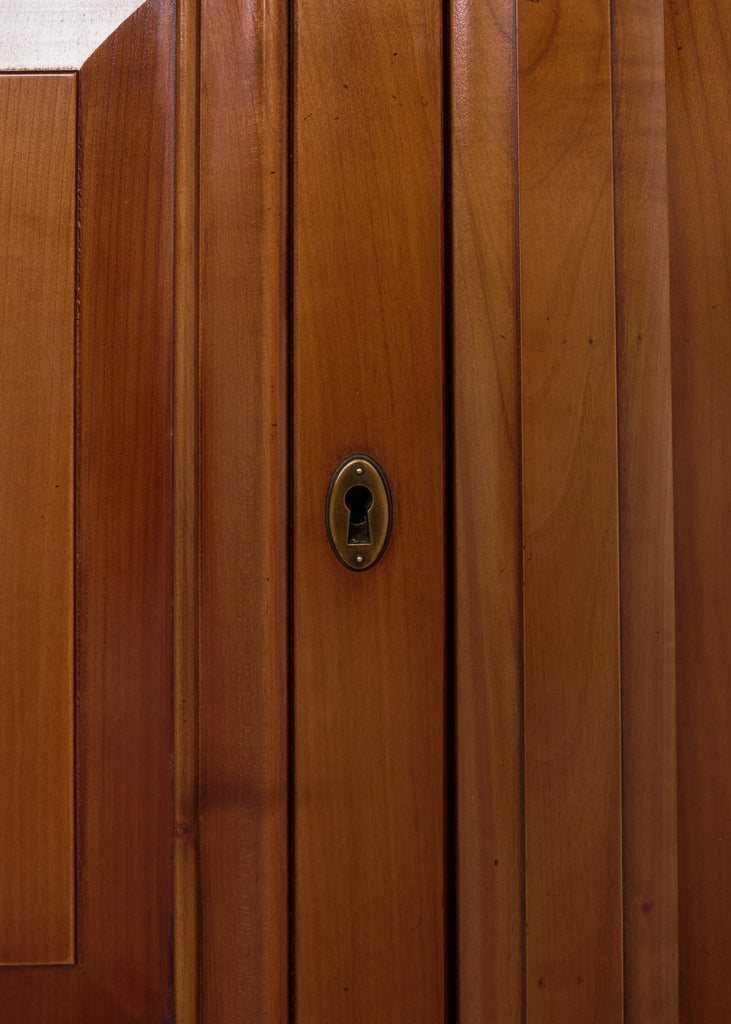 Grand French Louis Philippe Style Fruitwood Sideboard Enfilade