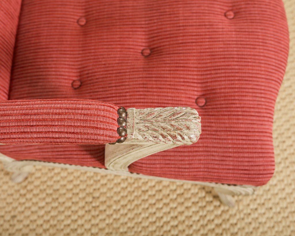 Set of Twelve Country French Provincial Style Painted Dining Chairs