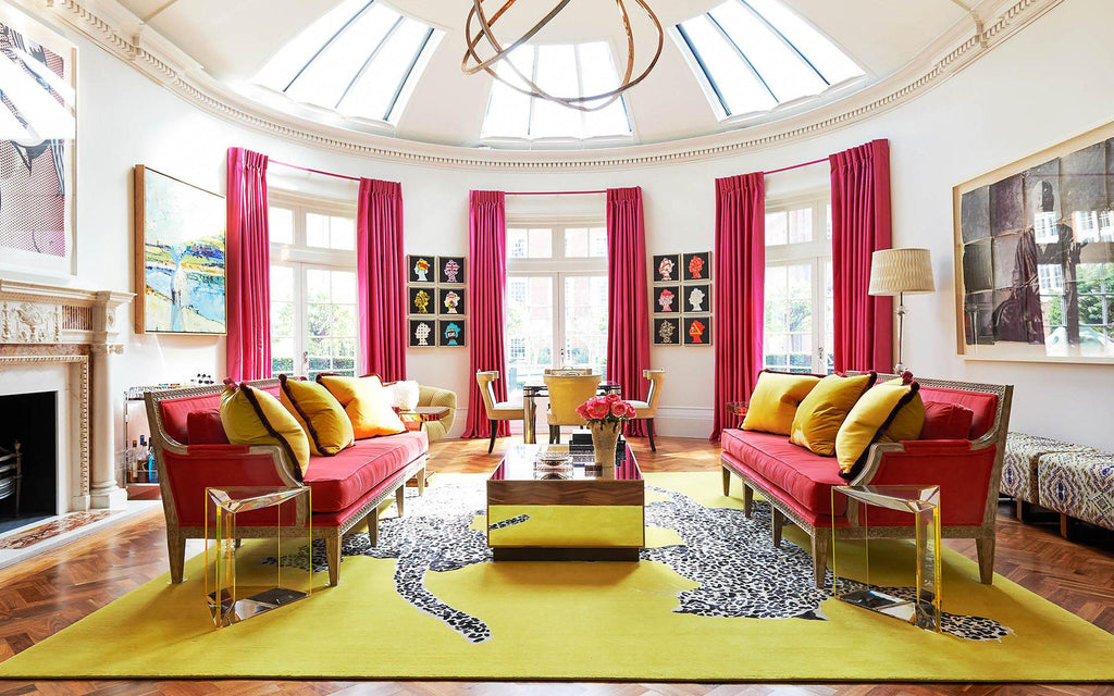 Diane Von Furstenberg Double Climbing Leopard Rug 13'W x 13'L