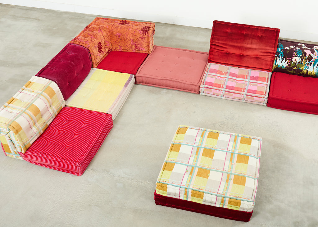 Mah Jong Kenzo Missoni Sectional Sofa Hans Hopfer for Roche Bobois 2015