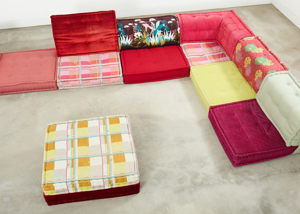 Mah Jong Kenzo Missoni Sectional Sofa Hans Hopfer for Roche Bobois 2015