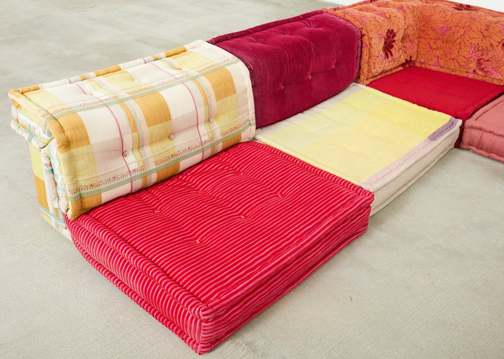 Mah Jong Kenzo Missoni Sectional Sofa Hans Hopfer for Roche Bobois 2015
