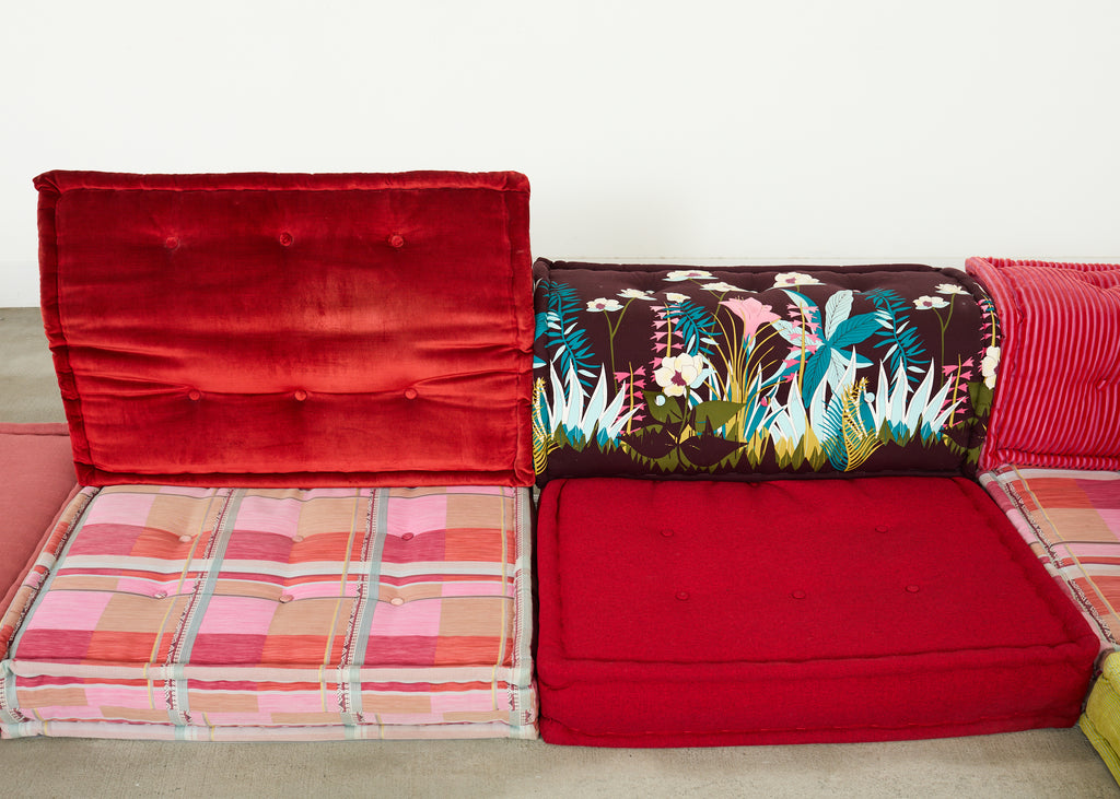 Mah Jong Kenzo Missoni Sectional Sofa Hans Hopfer for Roche Bobois 2015