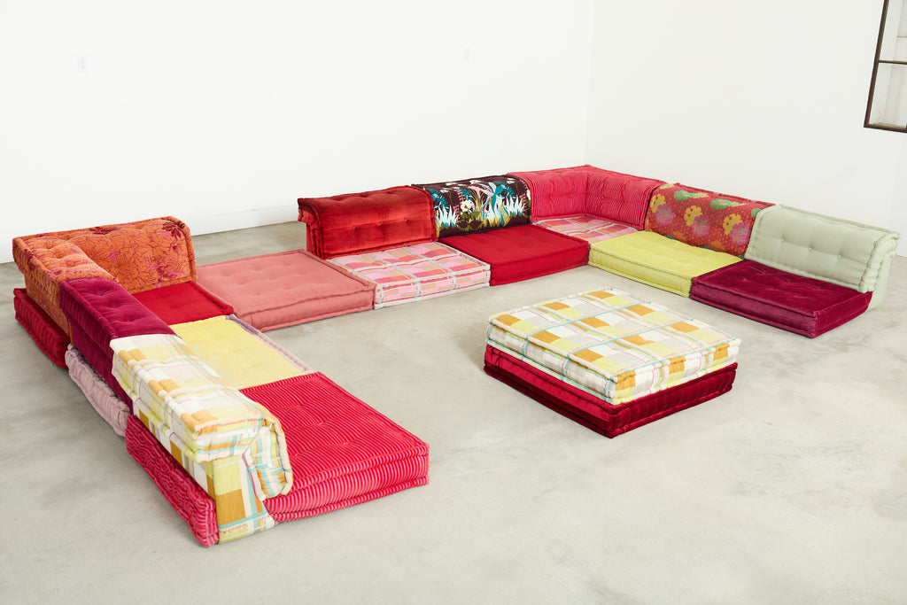 Mah Jong Kenzo Missoni Sectional Sofa Hans Hopfer for Roche Bobois 2015