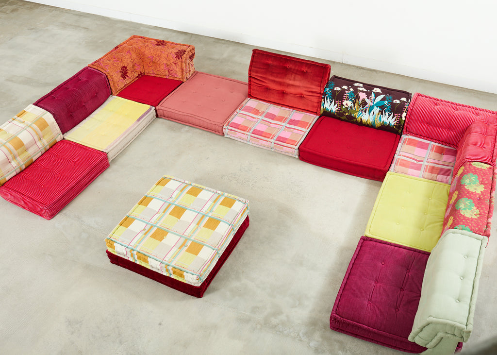 Mah Jong Kenzo Missoni Sectional Sofa Hans Hopfer for Roche Bobois 2015