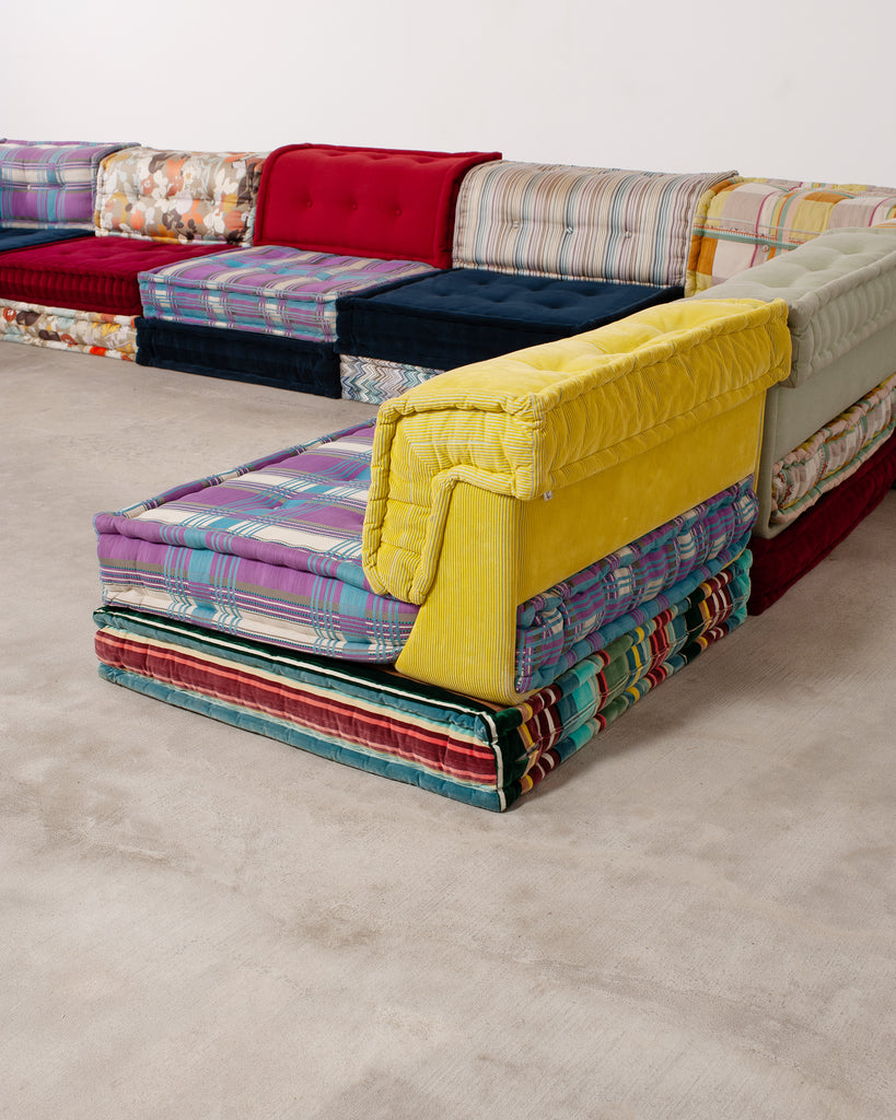 Mah Jong 27 Piece Kenzo Missoni Sofa by Hans Hopfer for Roche Bobois