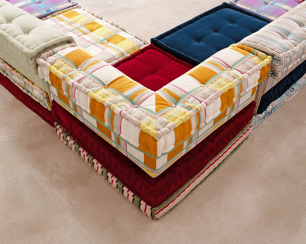 Mah Jong 27 Piece Kenzo Missoni Sofa by Hans Hopfer for Roche Bobois