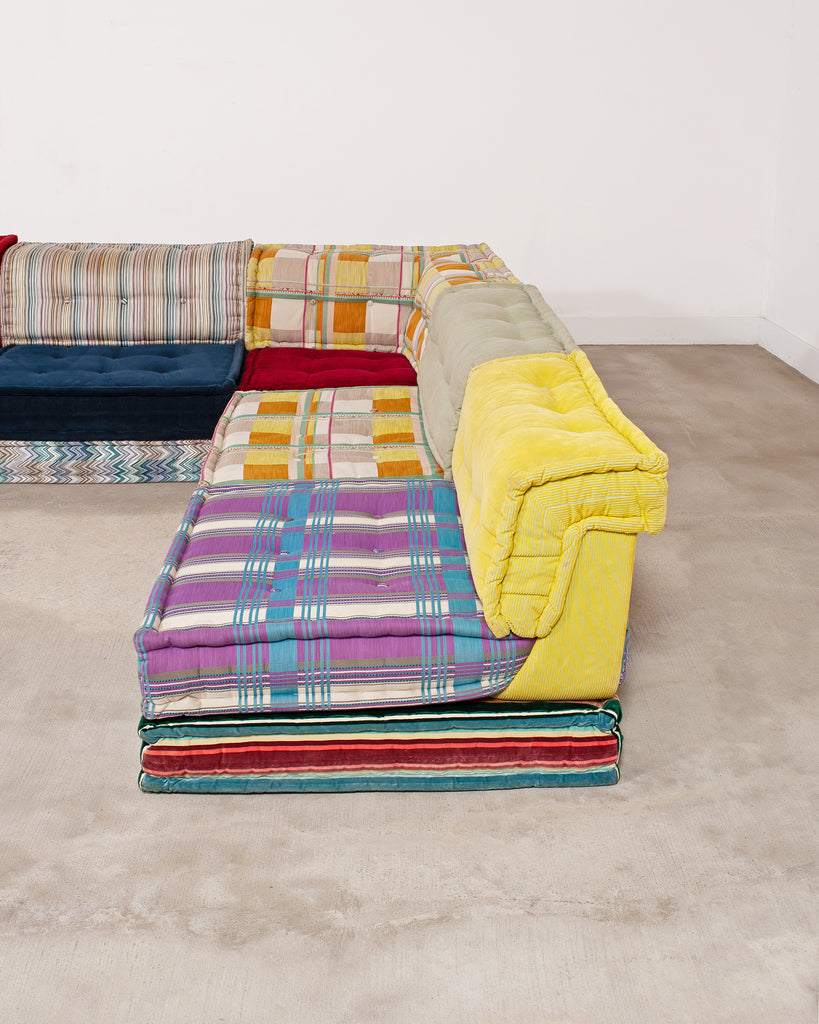 Mah Jong 27 Piece Kenzo Missoni Sofa by Hans Hopfer for Roche Bobois