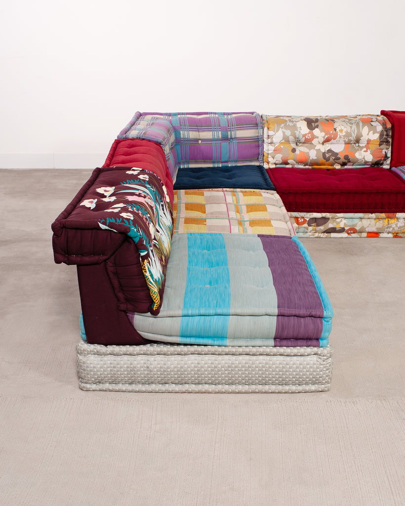 Mah Jong 27 Piece Kenzo Missoni Sofa by Hans Hopfer for Roche Bobois