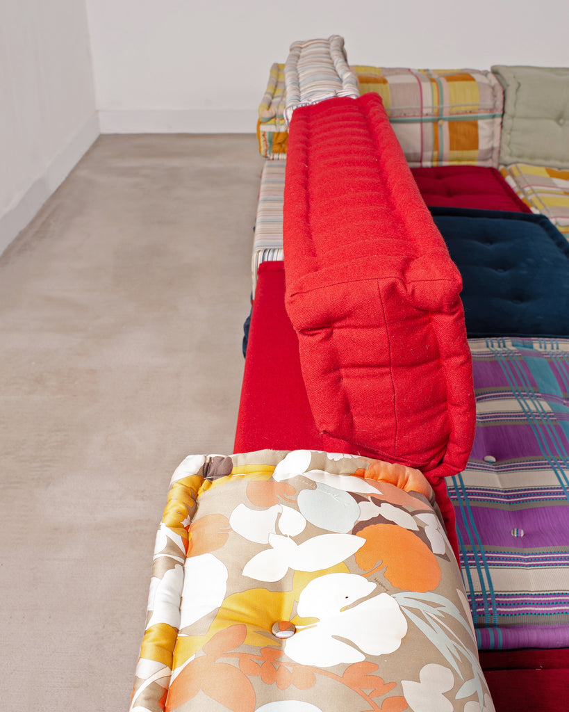 Mah Jong 27 Piece Kenzo Missoni Sofa by Hans Hopfer for Roche Bobois